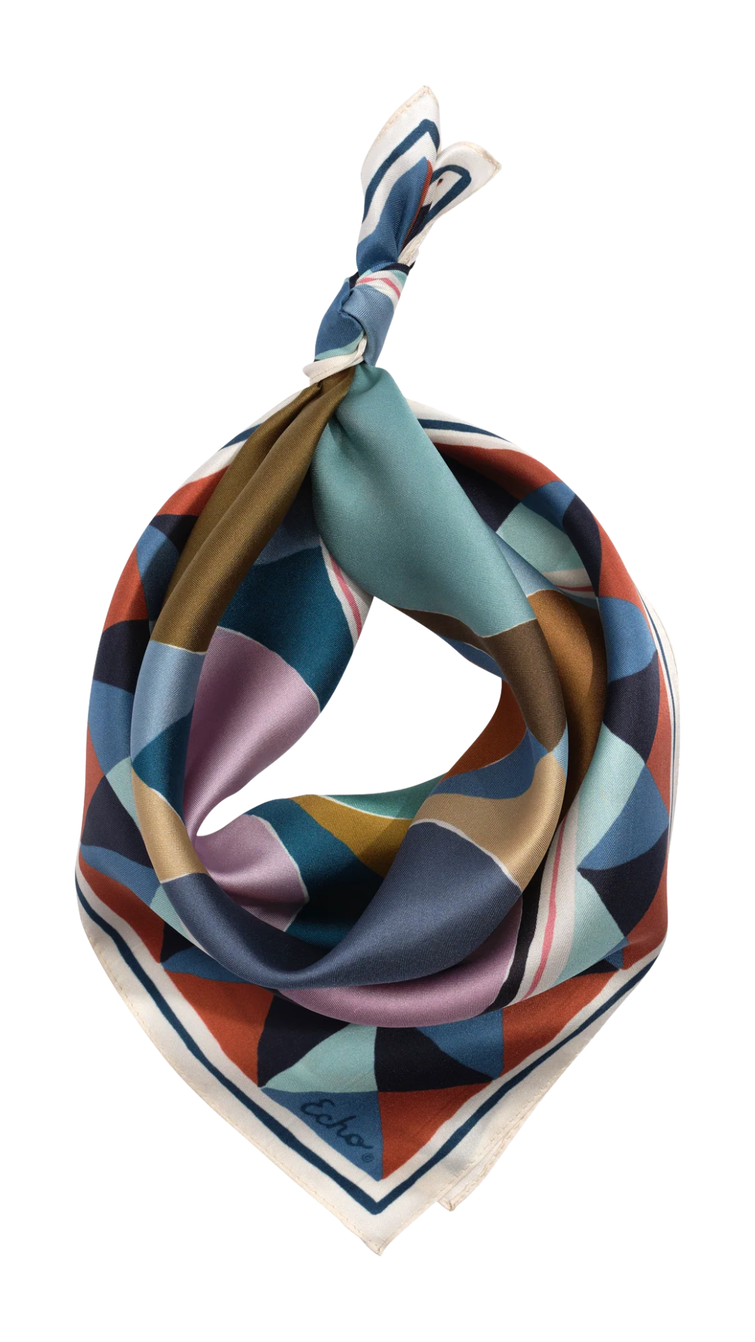 Painted Dots Silk Bandana