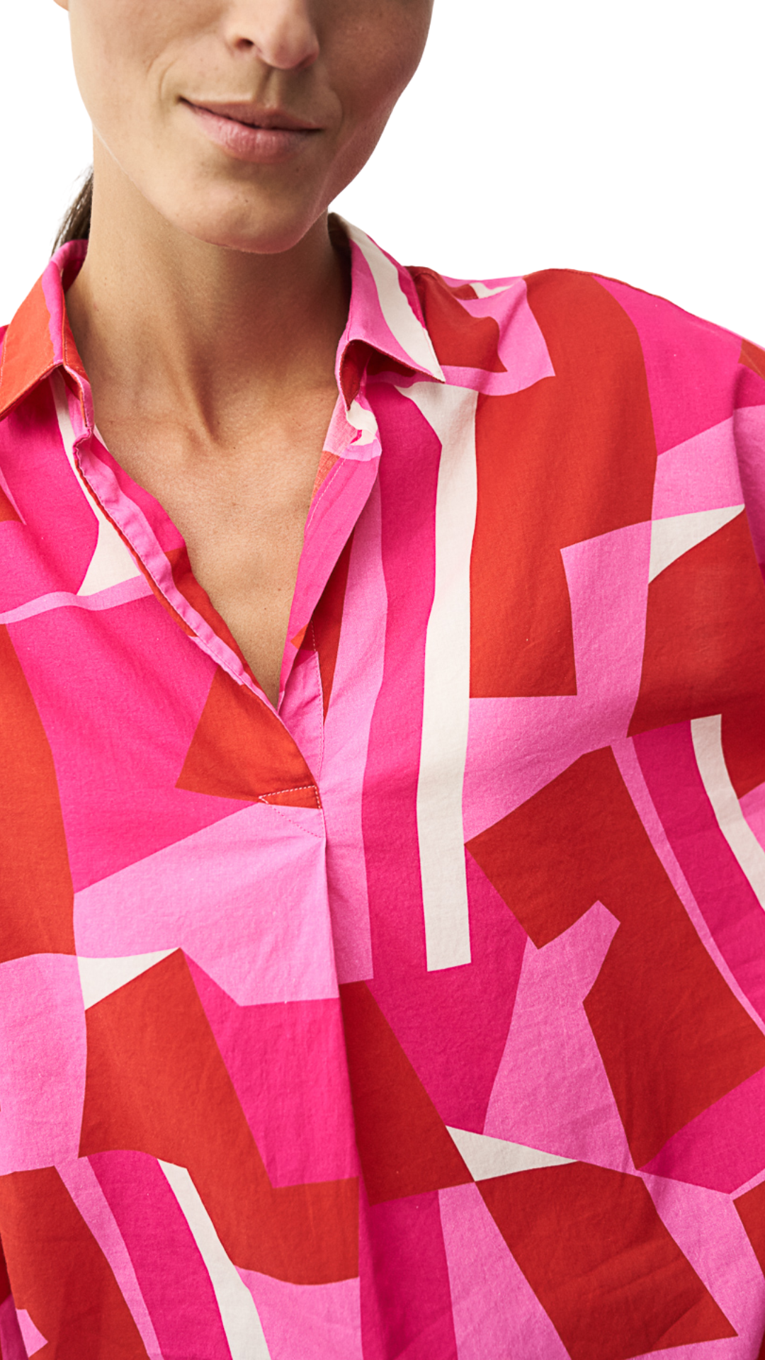 Derry Fuchsia Printed Blouse