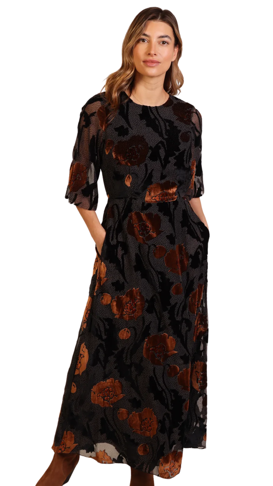 Burnout Millie Dress