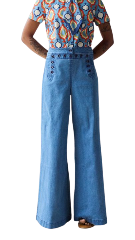 Flared Sailor Jean