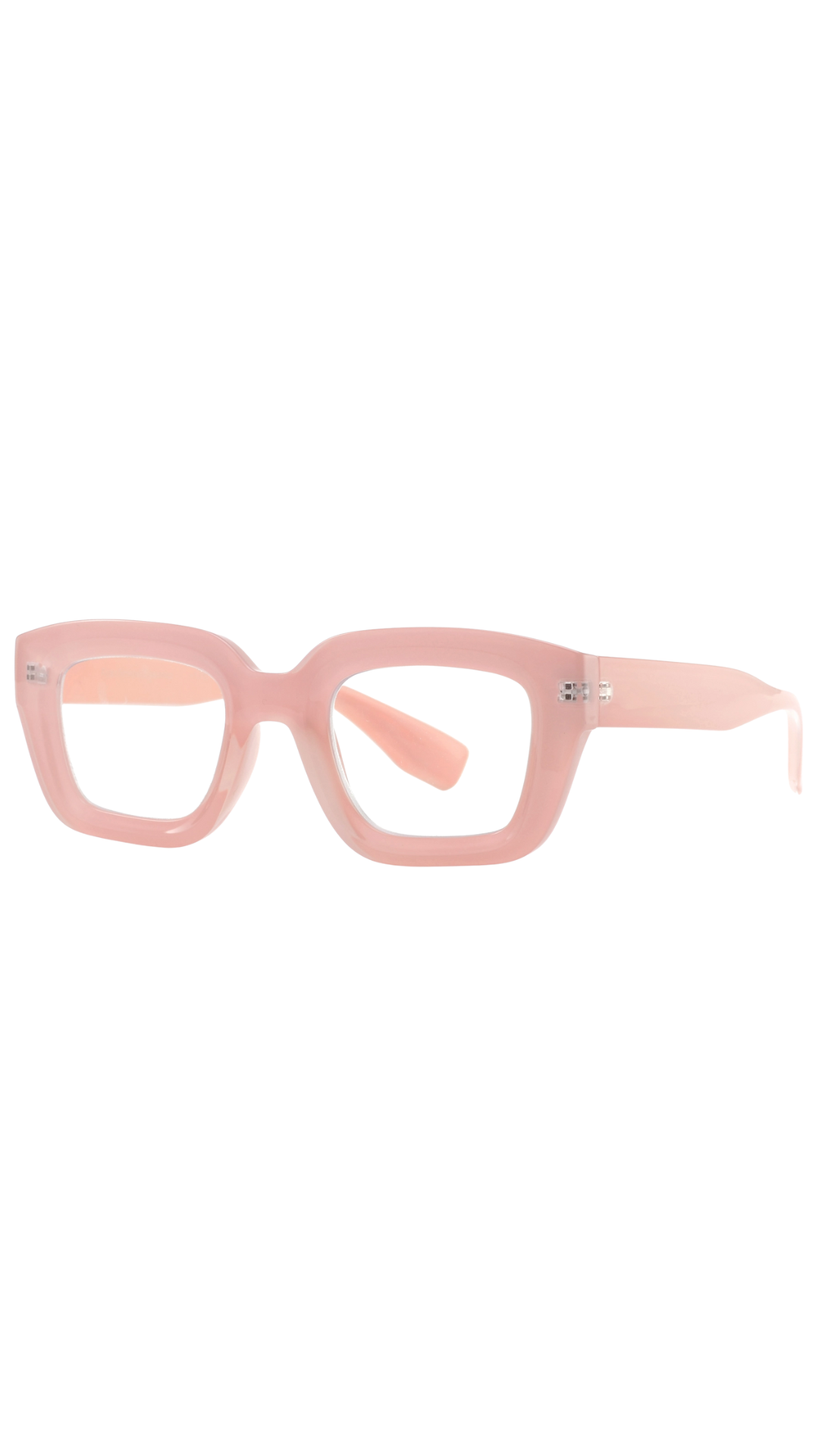 Owen Transparent Pink Readers