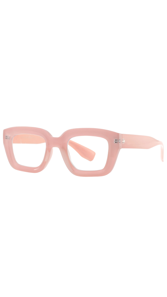 Owen Transparent Pink Readers
