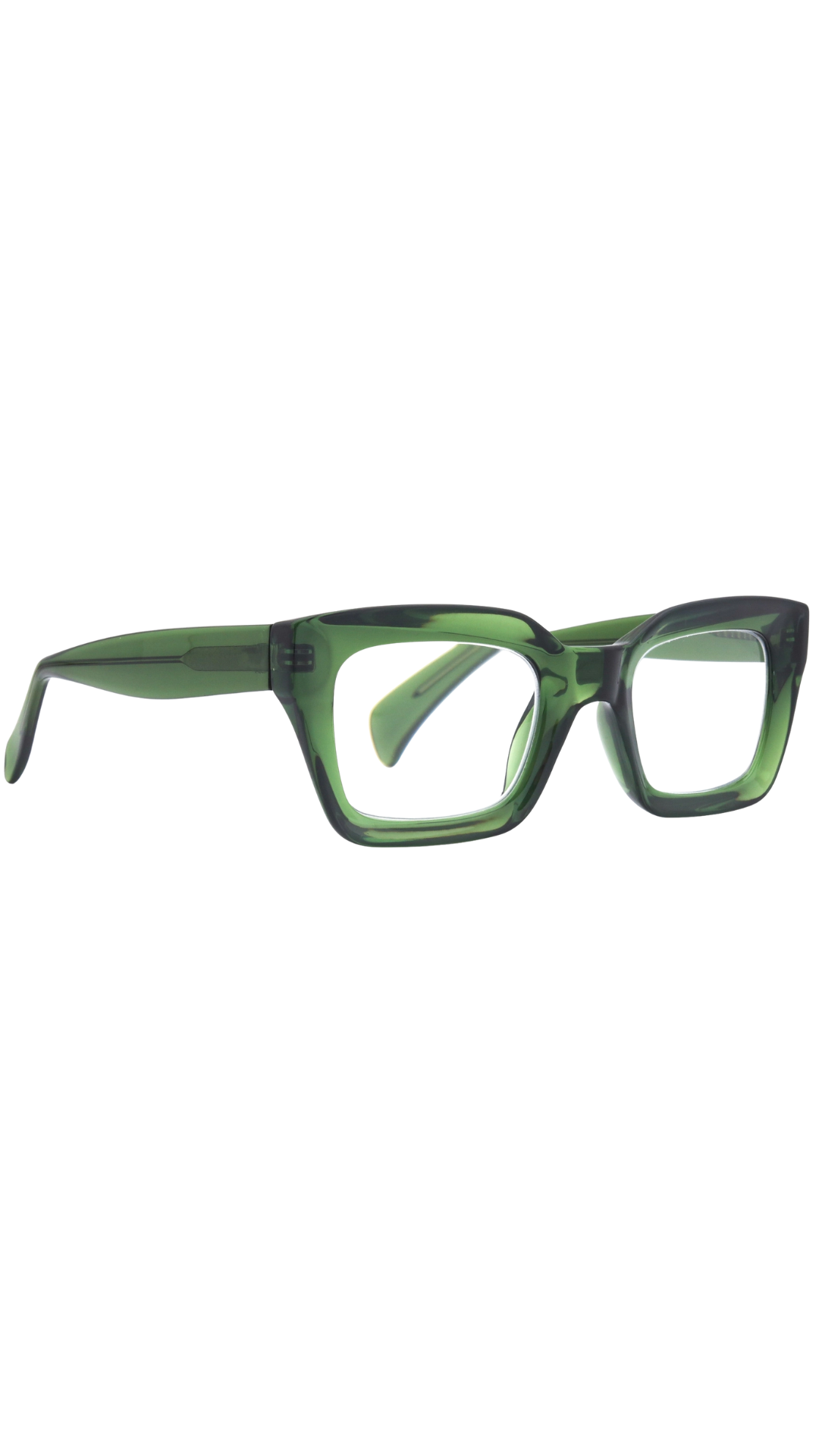 Sophie Transparent Green Readers