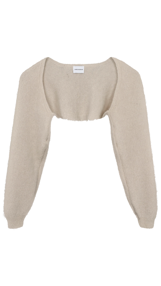 Beige Lea Alpaca Bolero