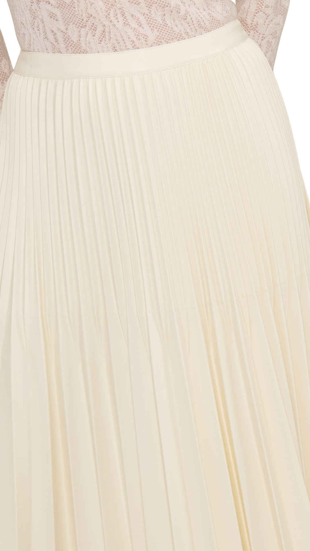 Billie Faux Leather Pleated Skirt