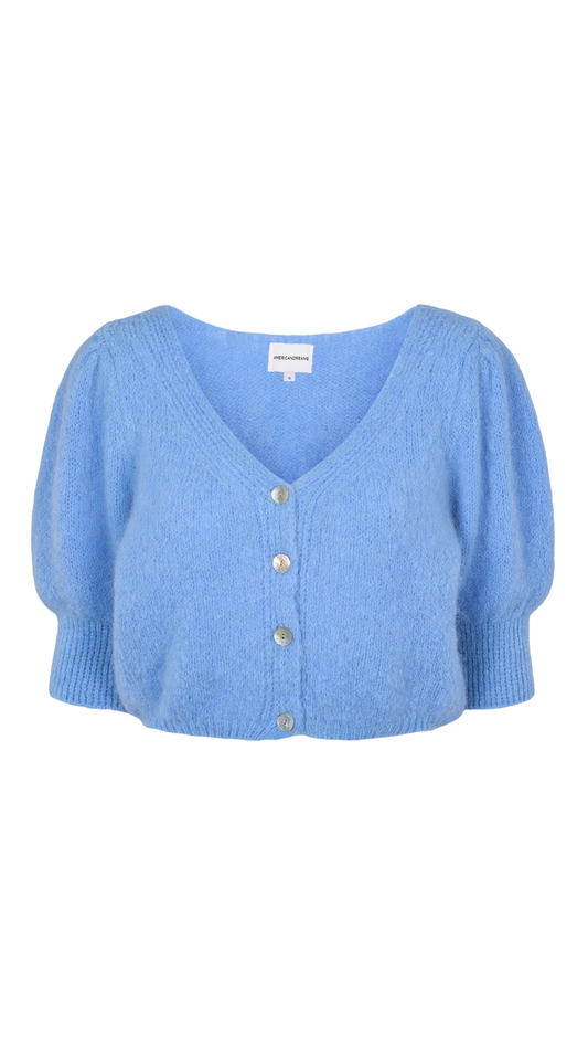 Sky Blue Manda Alpaca Cardigan