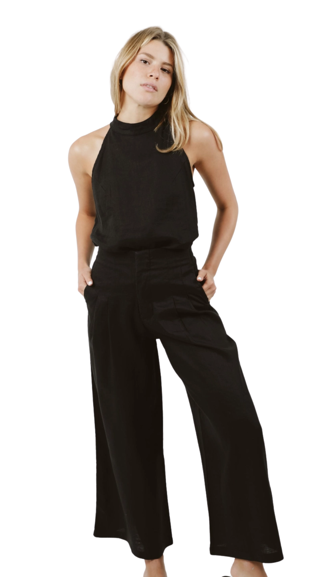Black Olivia Top