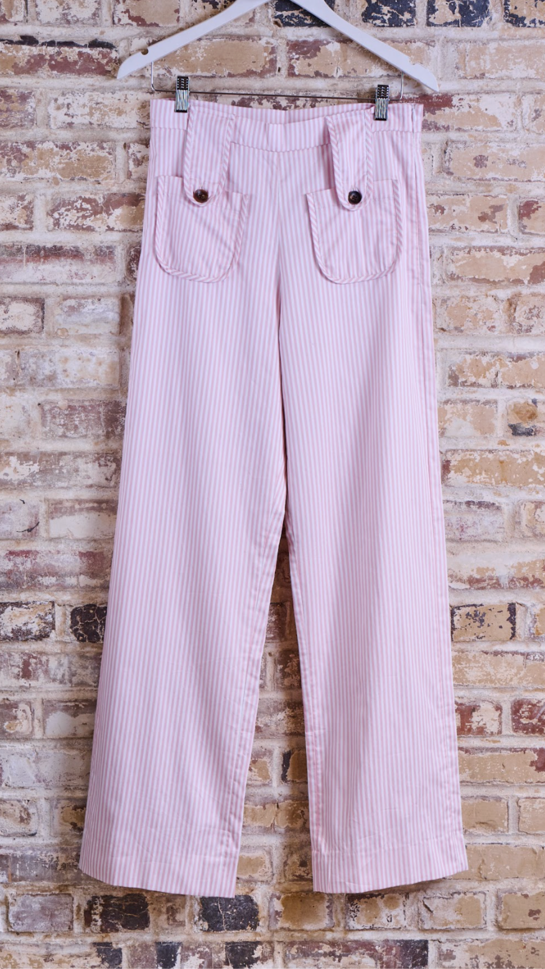 Pink Stripe Tezza Tab Pant