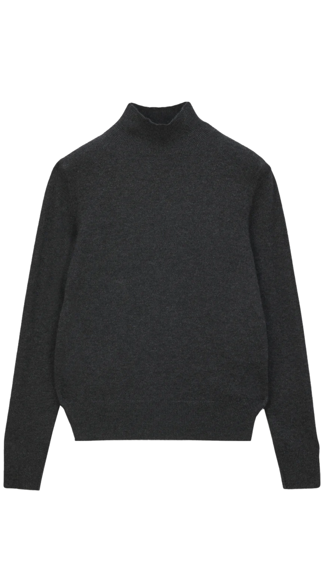 Graphite Turtleneck Sweater