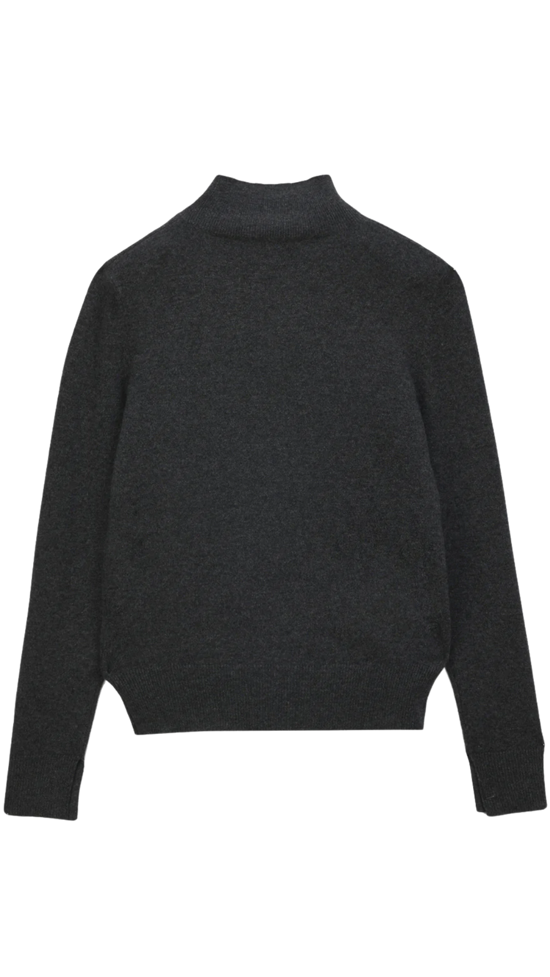 Graphite Turtleneck Sweater