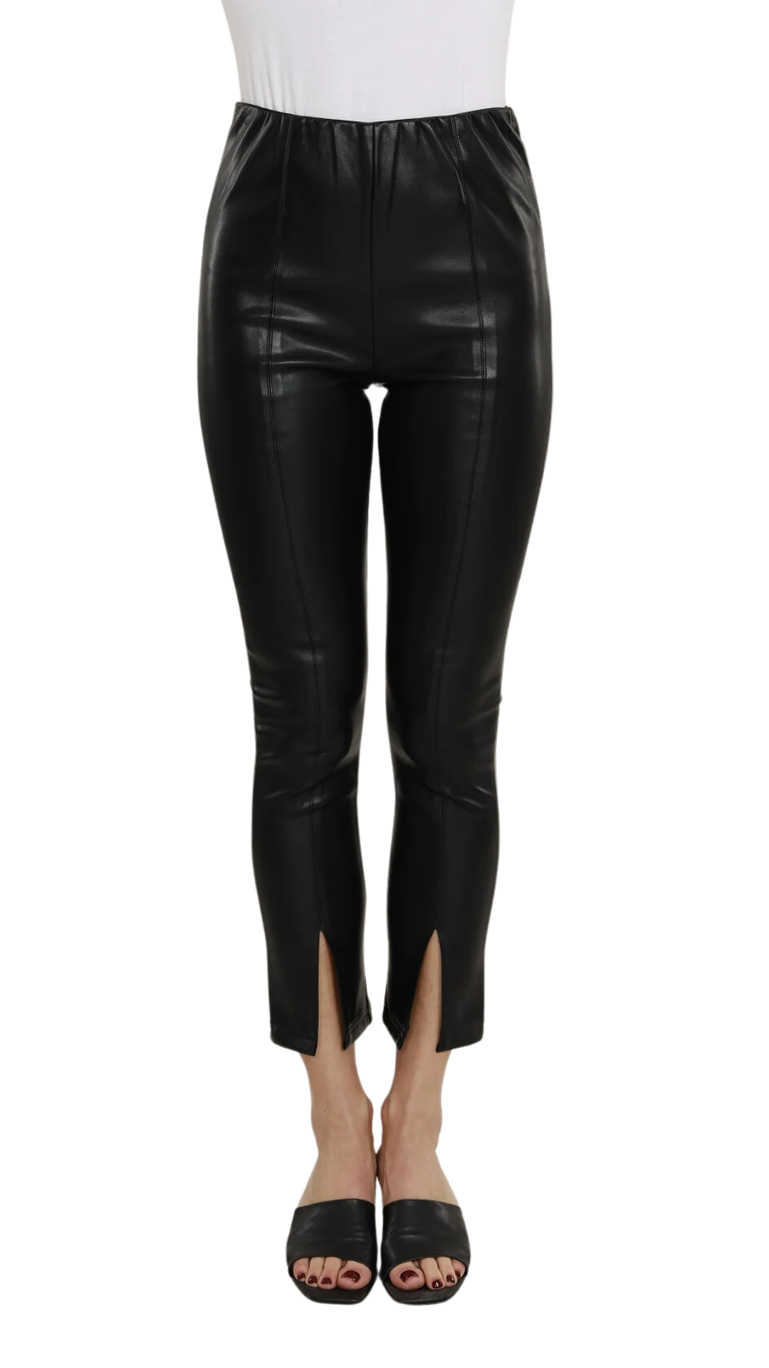 Vegan Leather Leggings