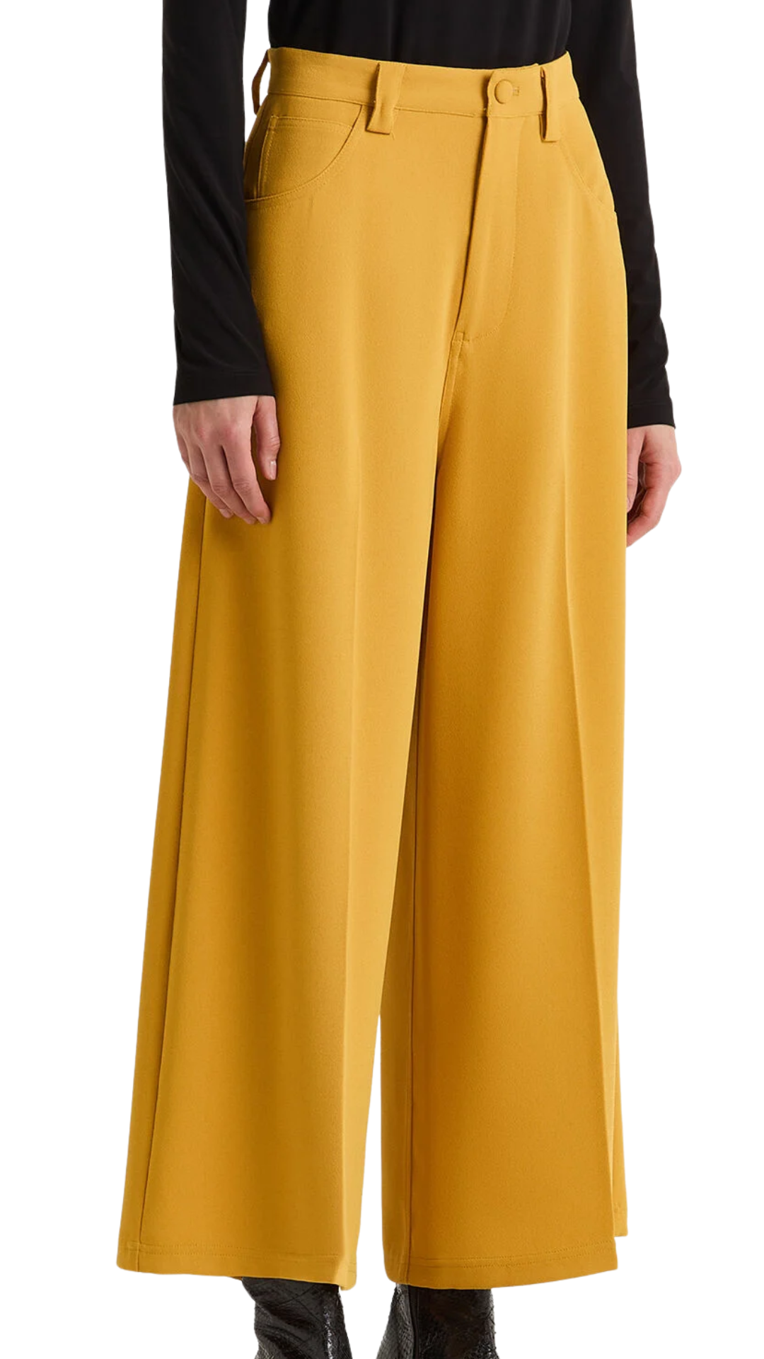 Sable Crepe Trousers