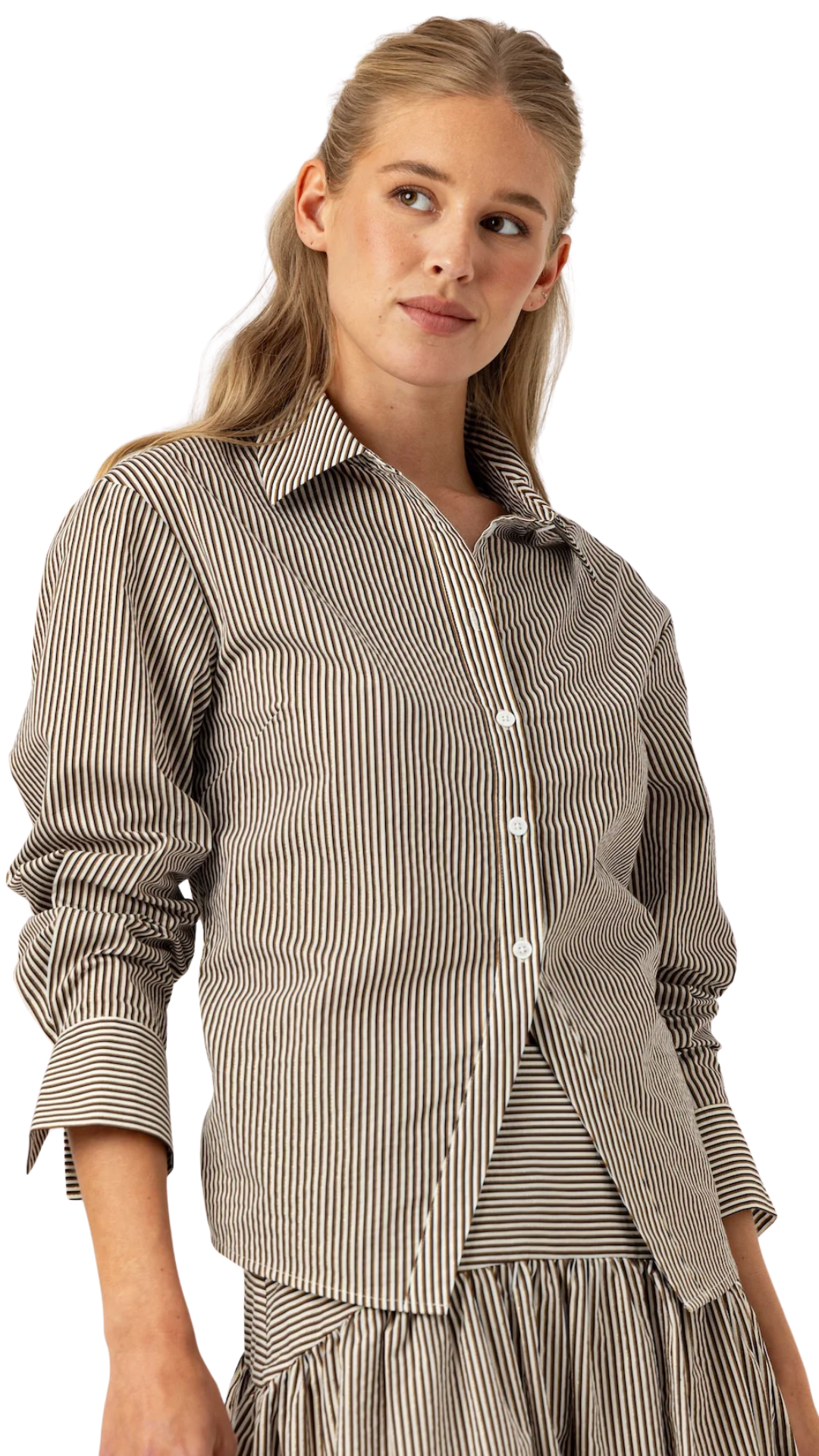 Striped Aster Shirt