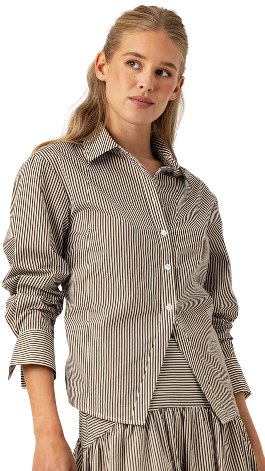 Striped Aster Shirt
