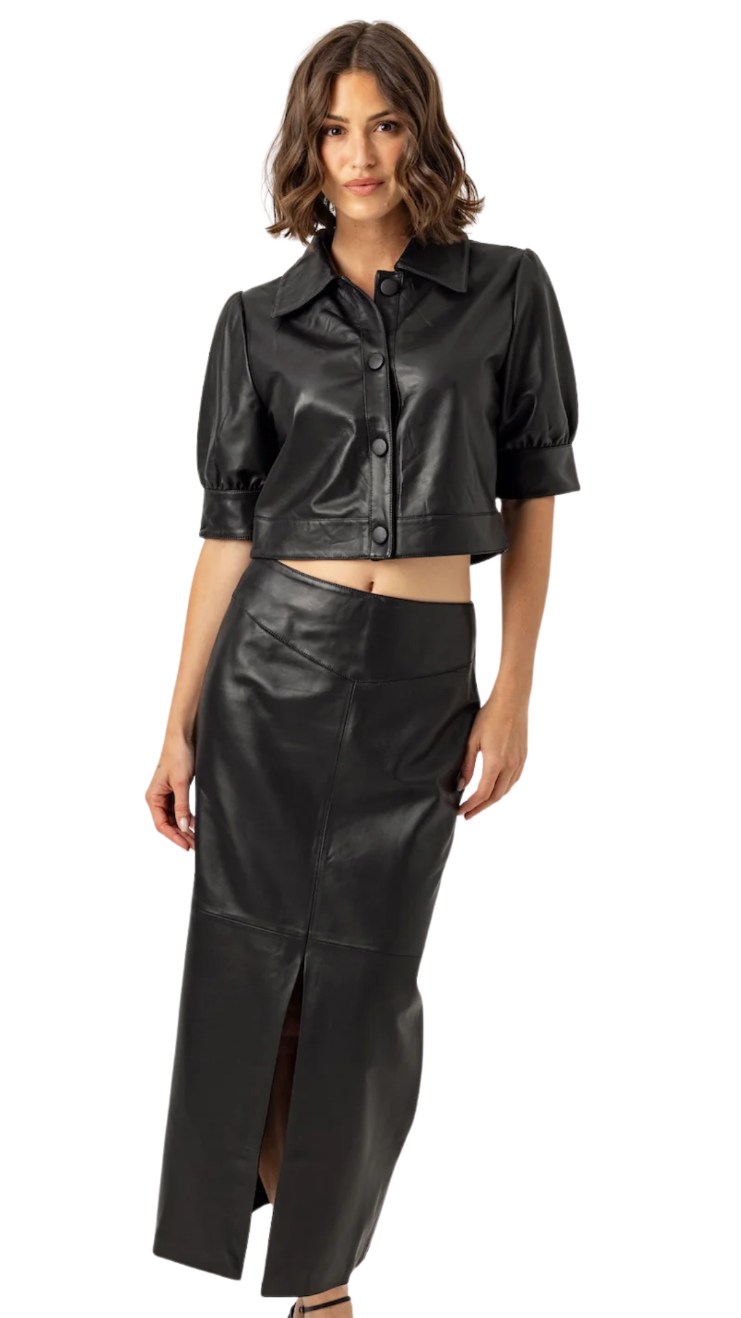 Leather Monet Jacket