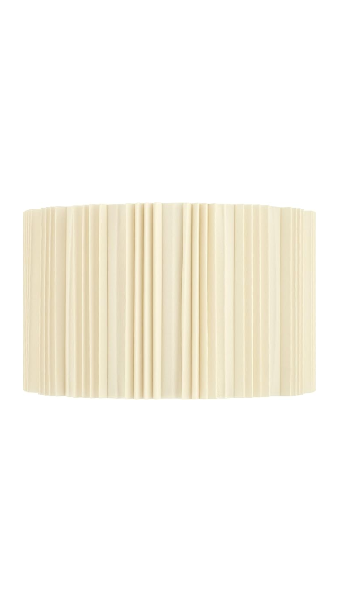 Ivory Drum Round Modern Lamp Shade