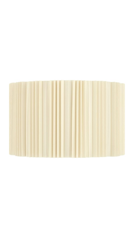Ivory Drum Round Modern Lamp Shade