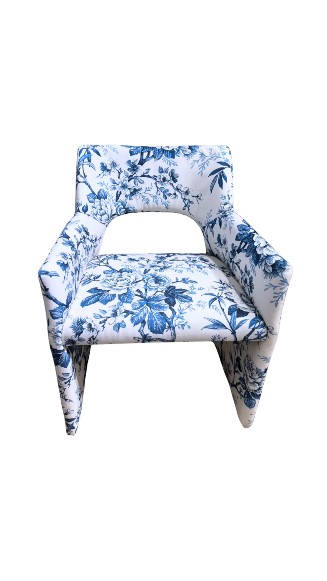 Jaden Blue Arm Chair