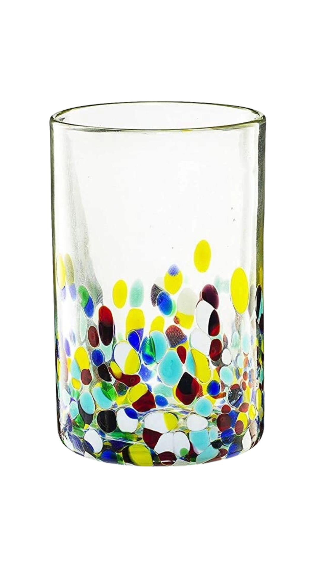 Mexican Confetti Glass S/6