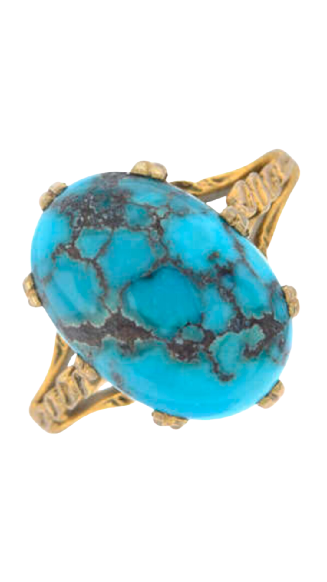 1402 Turquoise Dress Ring