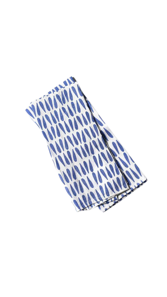 Iris Blue Large Hand Towel