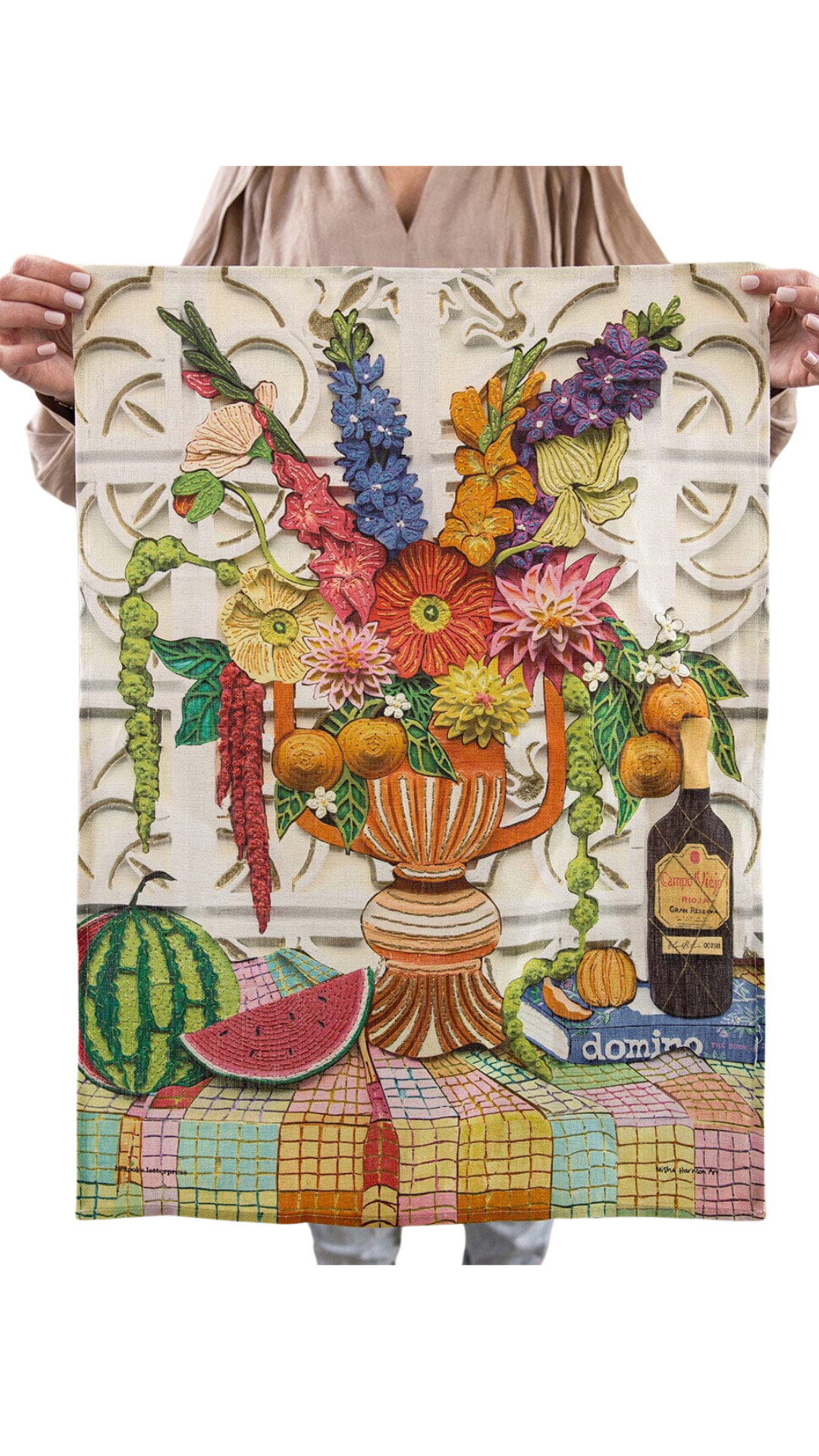 Flamenco Tea Towel