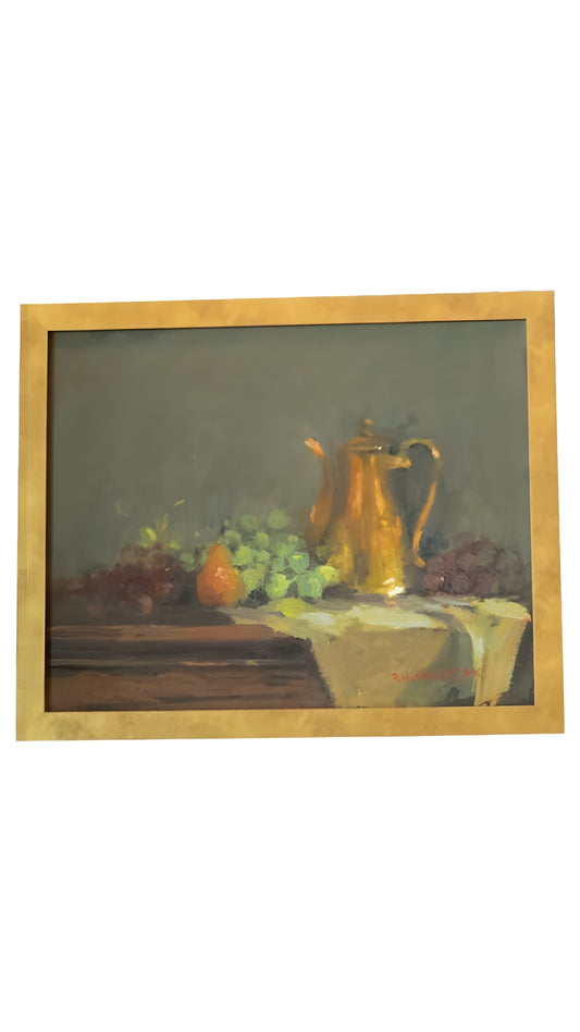 Still Life with Kettle and Fruit | Robert Alan Waltsak
