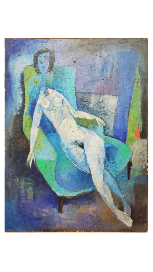 Vintage Abstract of A Woman | Serai Sherman