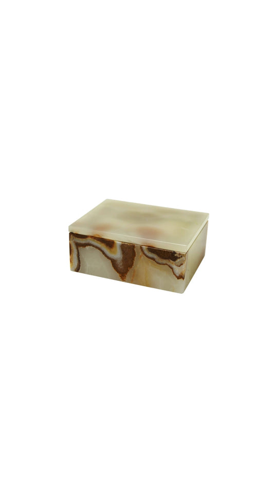 Asteria Collection 5" Light Green Onyx Polished Finish Rect