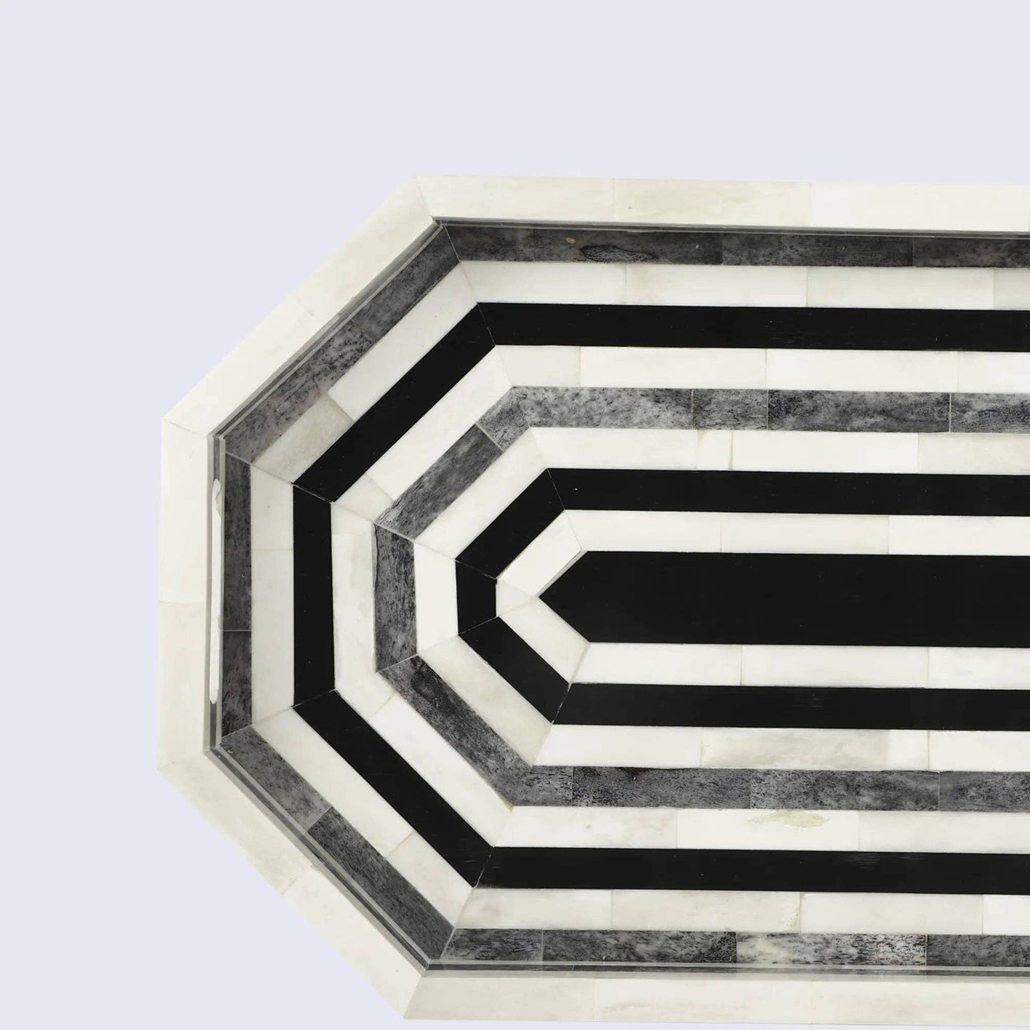 Decorative Tray Athens Dromos Bone Inlay Collection, 11x17