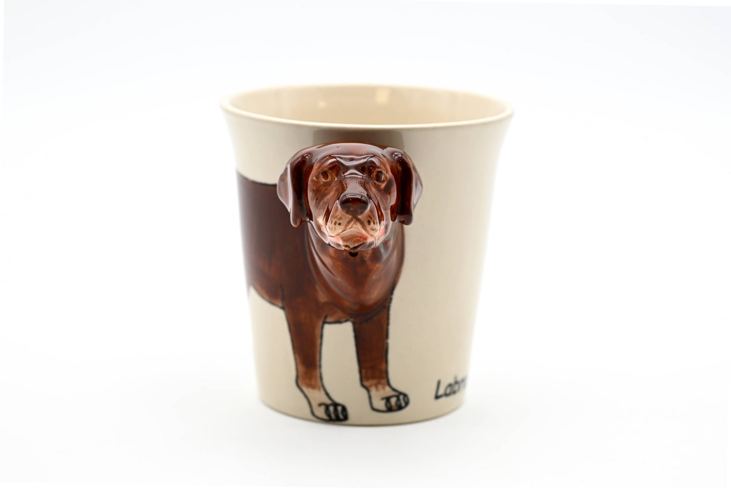 Chocolate Labrador Retriever Mug 10 Oz