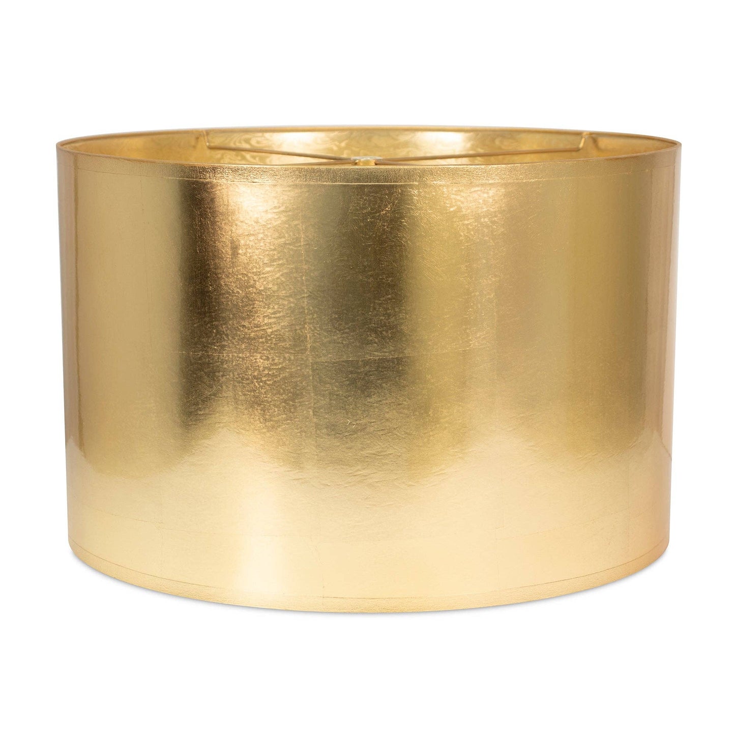 Round Gold Foil Shade Wide