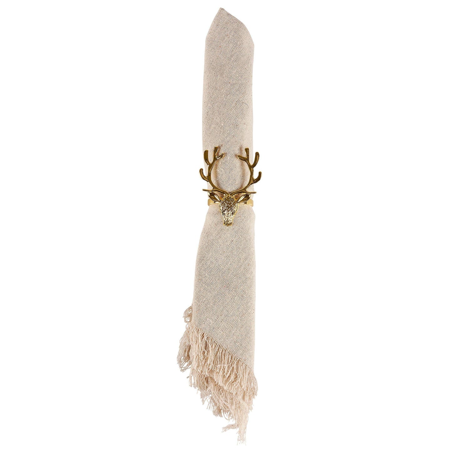 Golden Deer Napkin Ring