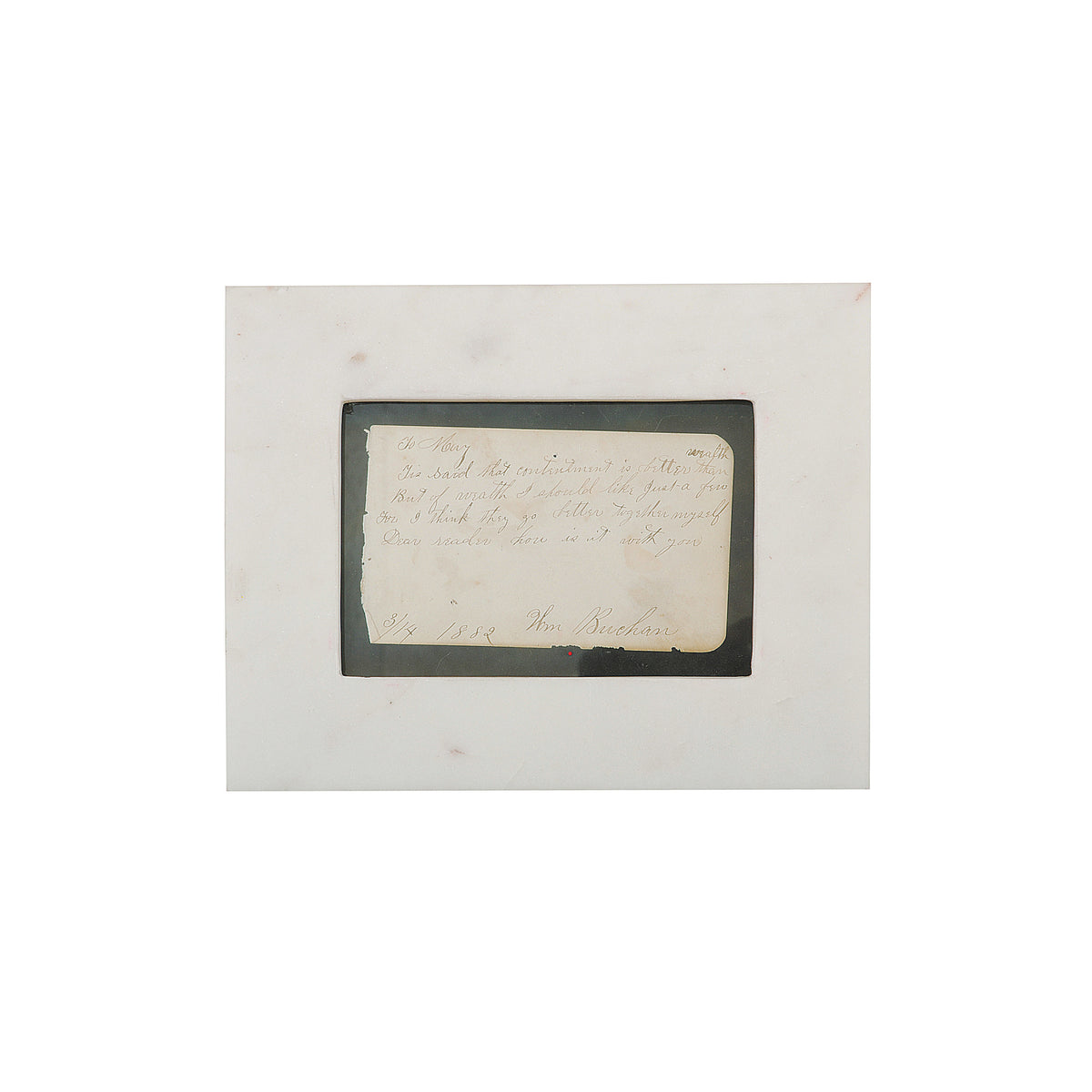 DA4024 Marble Photo Frame