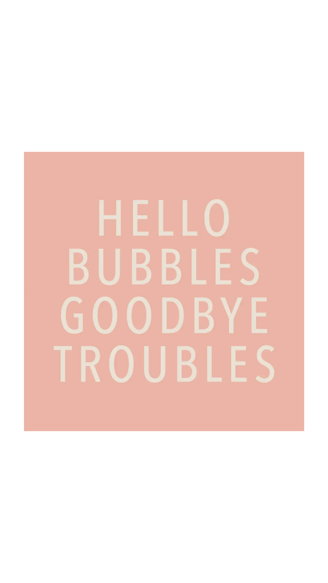 Napkins Hello Bubbles