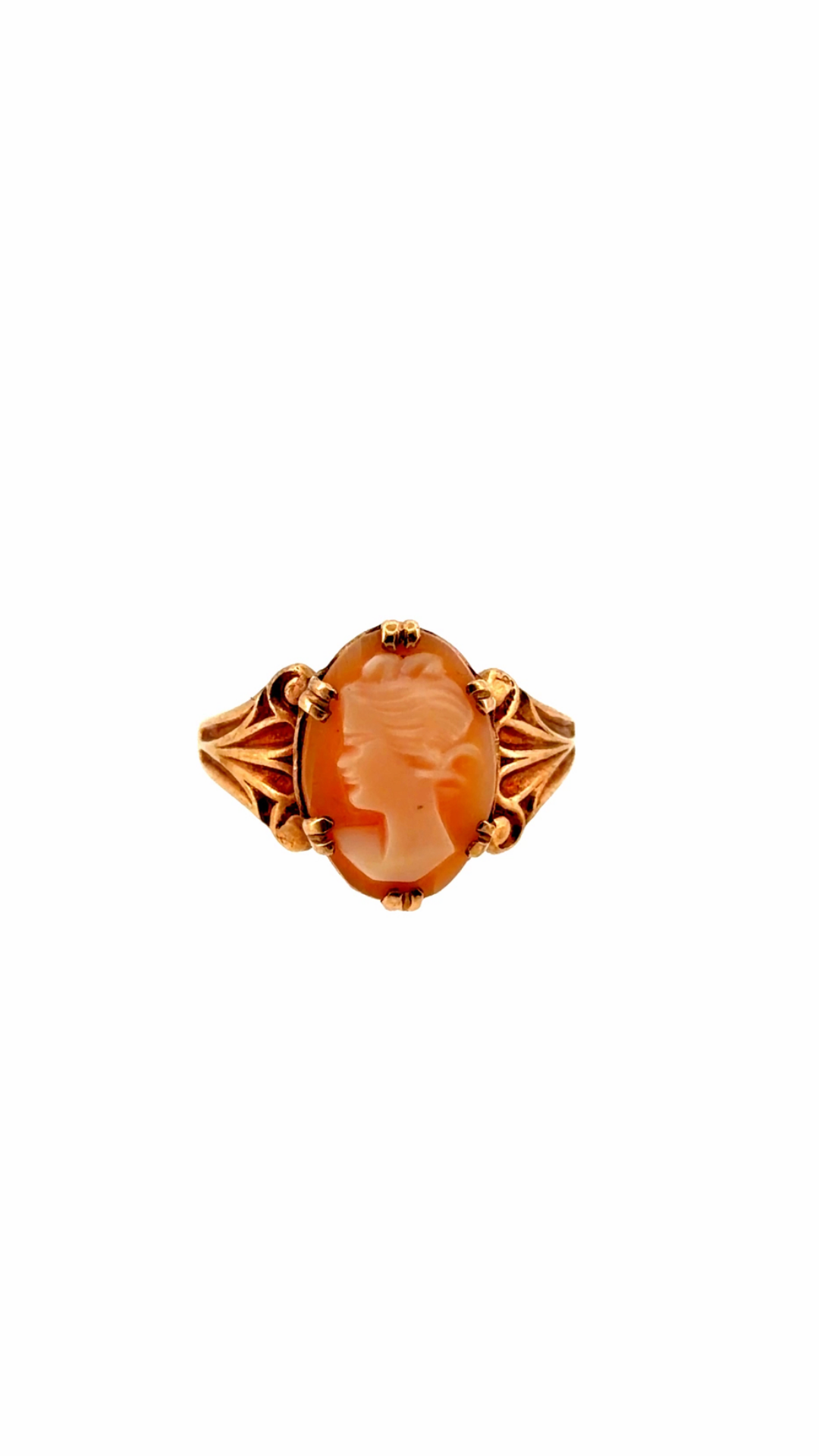 3310 Cameo Shell Ring