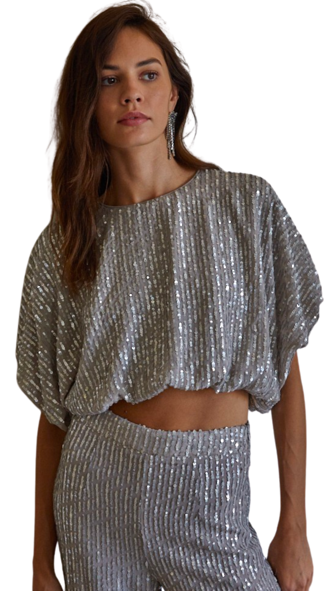 By Together - Shimmer Crop Top