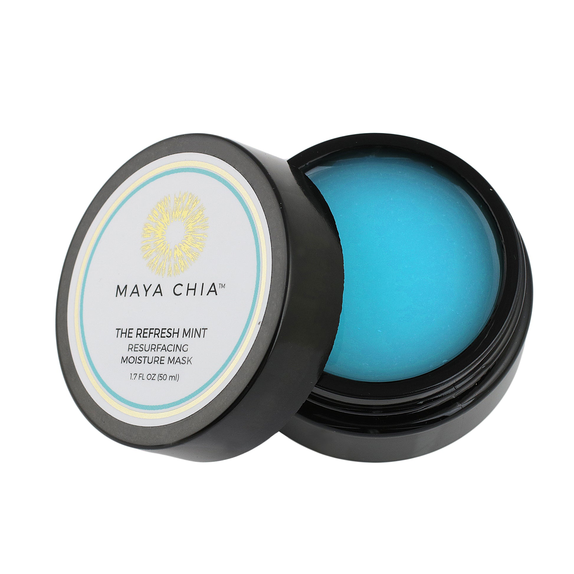 Maya chia, Maya chia mask, Maya chia resurfacing mask, Maya chia the refresh mint, the refresh mint