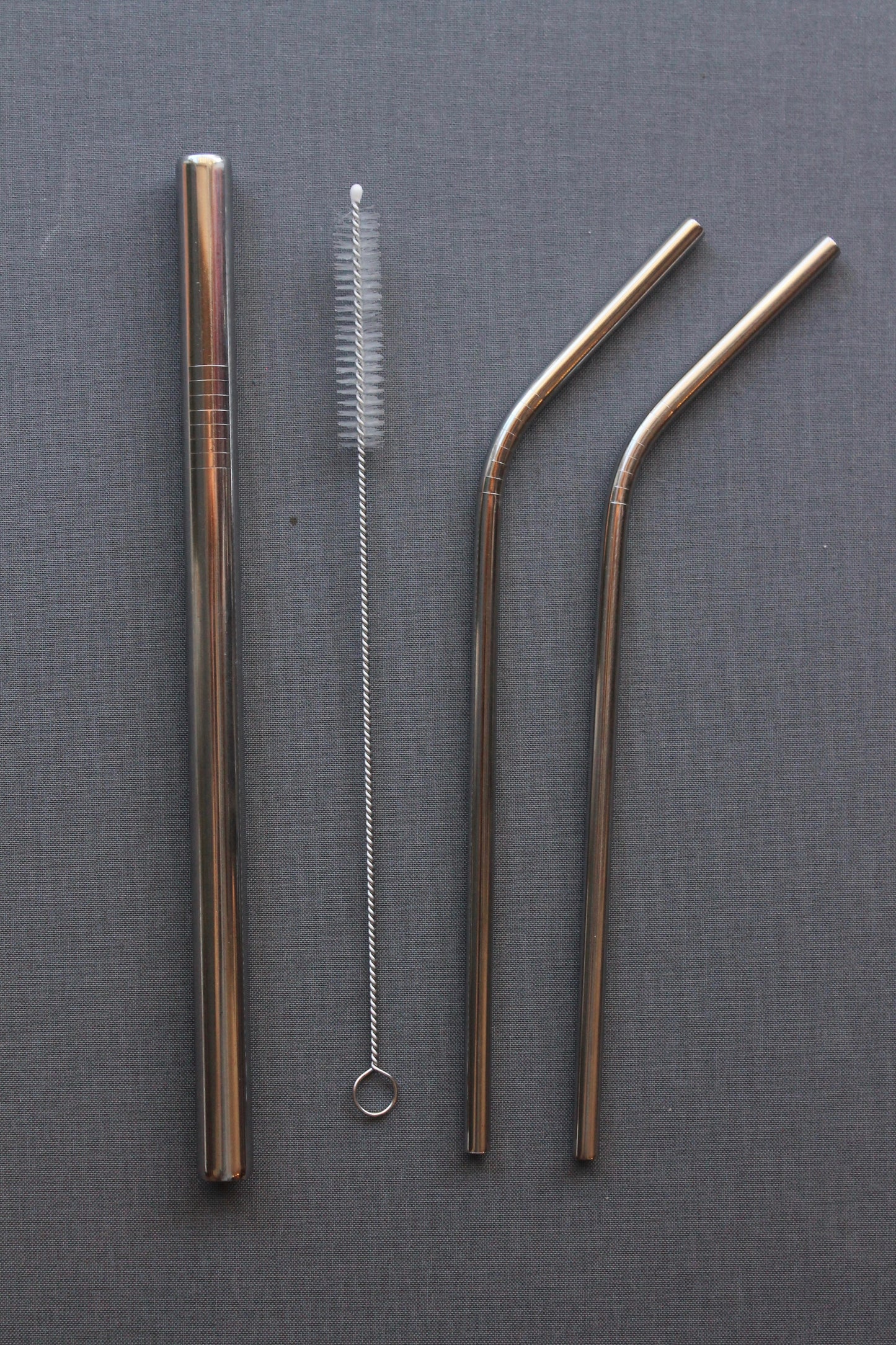Reusable Metal Straw Set